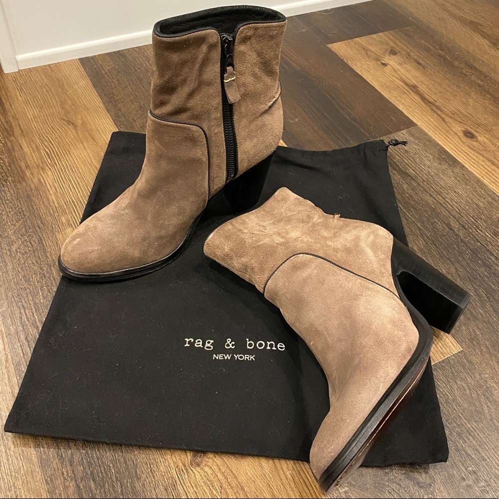 Rag & Bone Grayson Suede Ankle Boot